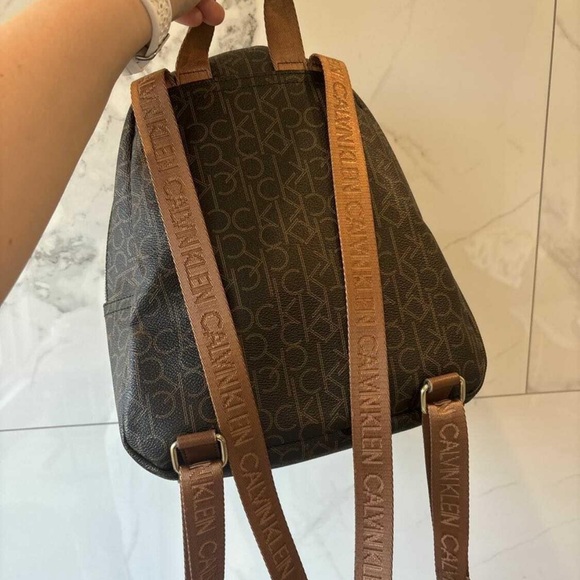 Calvin Klein Brown Backpack - Picture 3 of 5